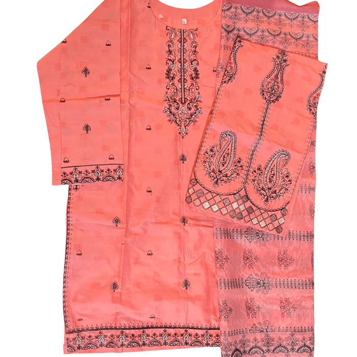 3 - Piece Cotton Stitched (h - P)