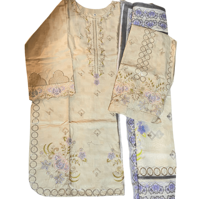 3 - Piece Cotton Stitched (h - P)