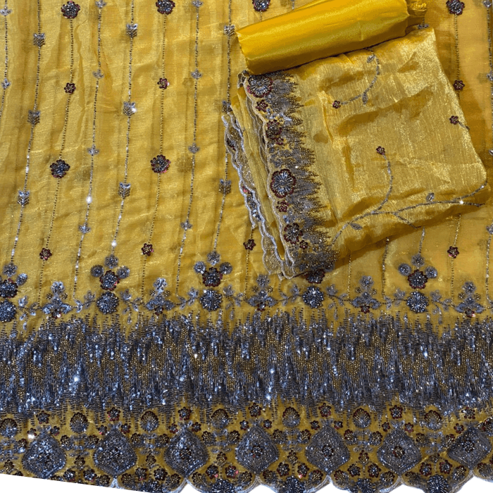 Cutdana Shisha Silk